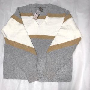 Oversized vintage knit pullover